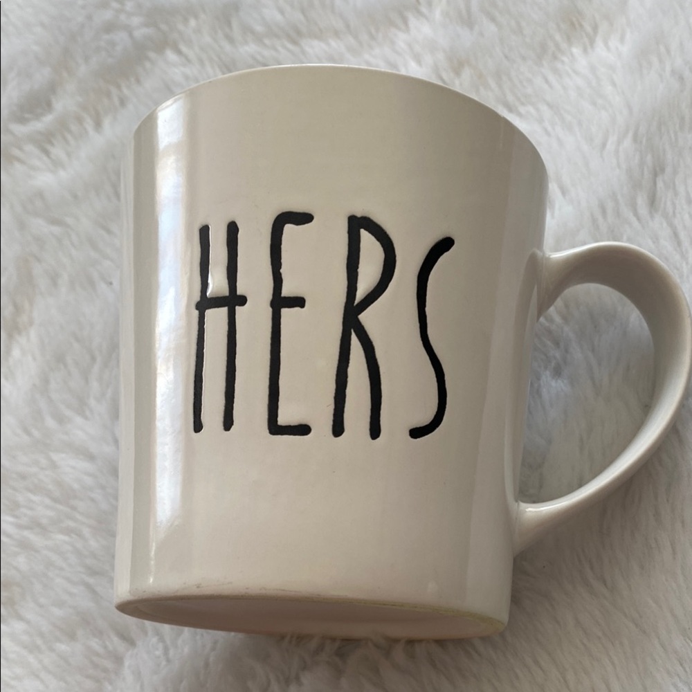White 'HERS' Mug